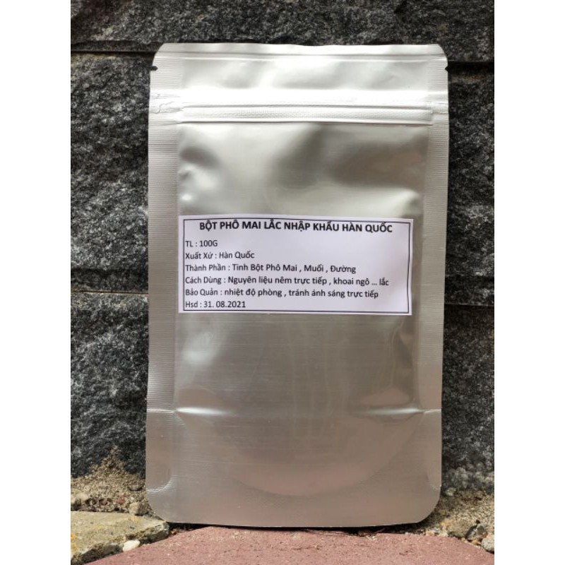 BỘT PHÔ MAI HÀN QUỐC NHẬP KHẨU ( GÓI 100G )