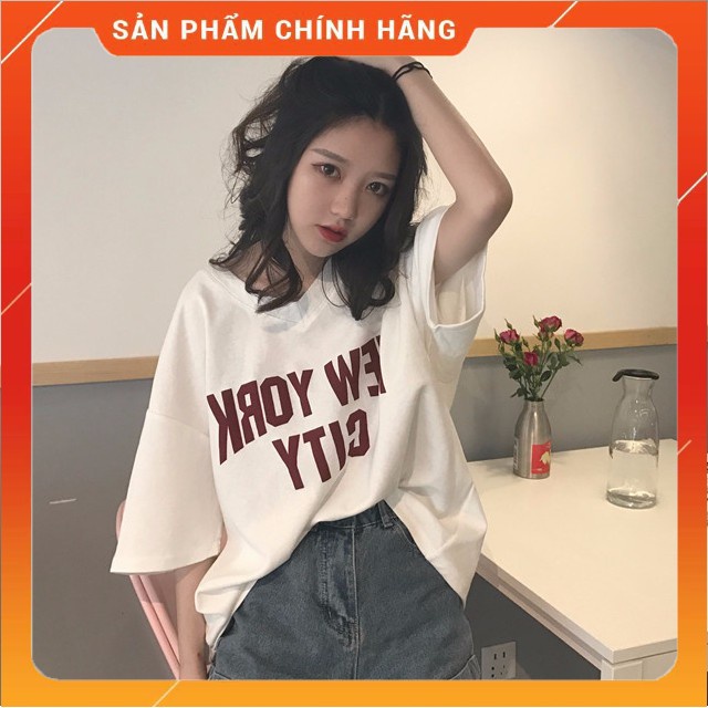 Áo New York City Trắng Chất Kiệu Siêu Mát