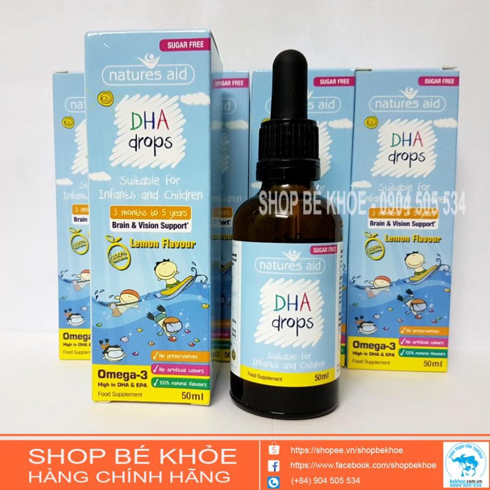 DHA Drop  cho bé từ 3 tháng tuổi