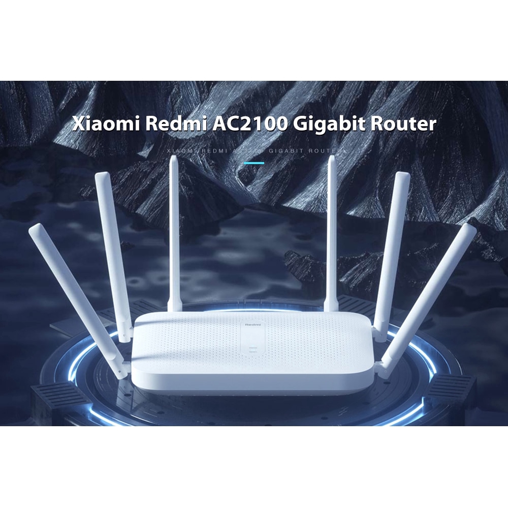 Thiết Bị Phát Wifi Xiaomi Redmi Ac290 2.4g 5.0ghz Dual-Band 2033mbps Với 6 Ăng Ten