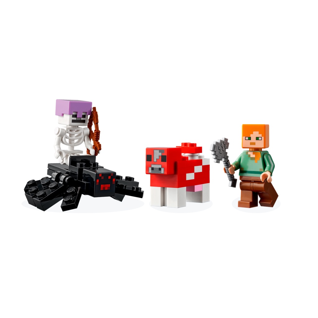 Lego HaHa - Lego Minecraft - Nhà Nấm - 21179