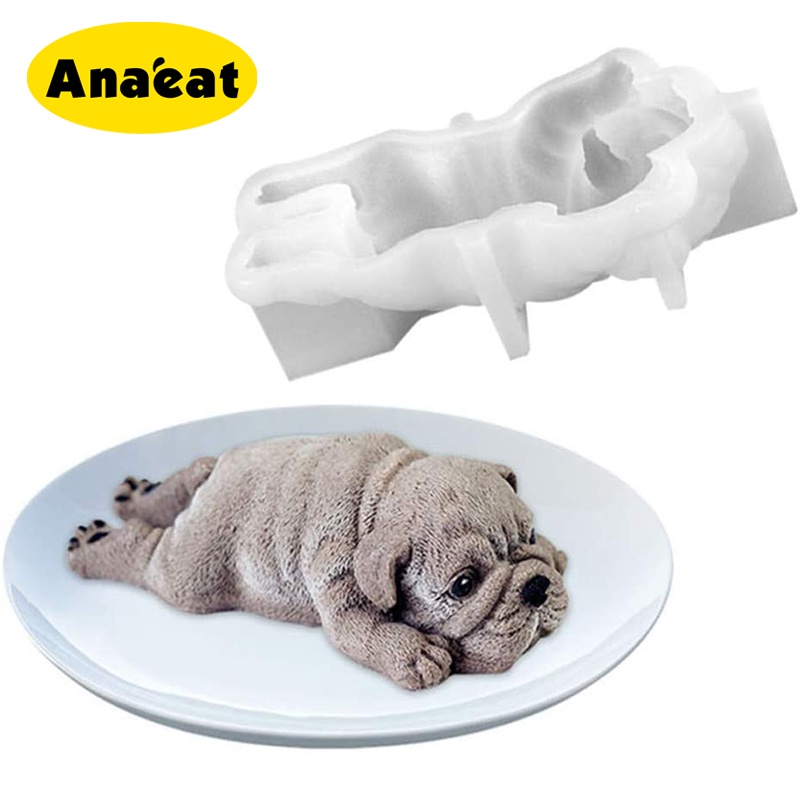 Khuôn làm bánh ANAEAT bằng silicon hình cún thích hợp làm bánh mousse