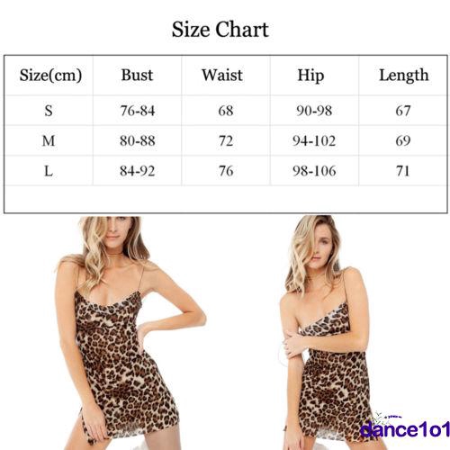 Đầm không tay dáng ôm in họa tiết da báo cá tính dành cho nữ