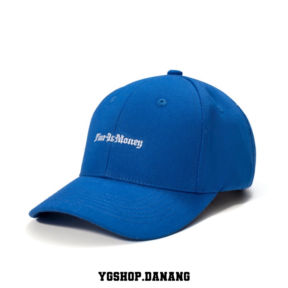 Nón Young Green Thêu TIME IS MONEY chất liệu Kaki