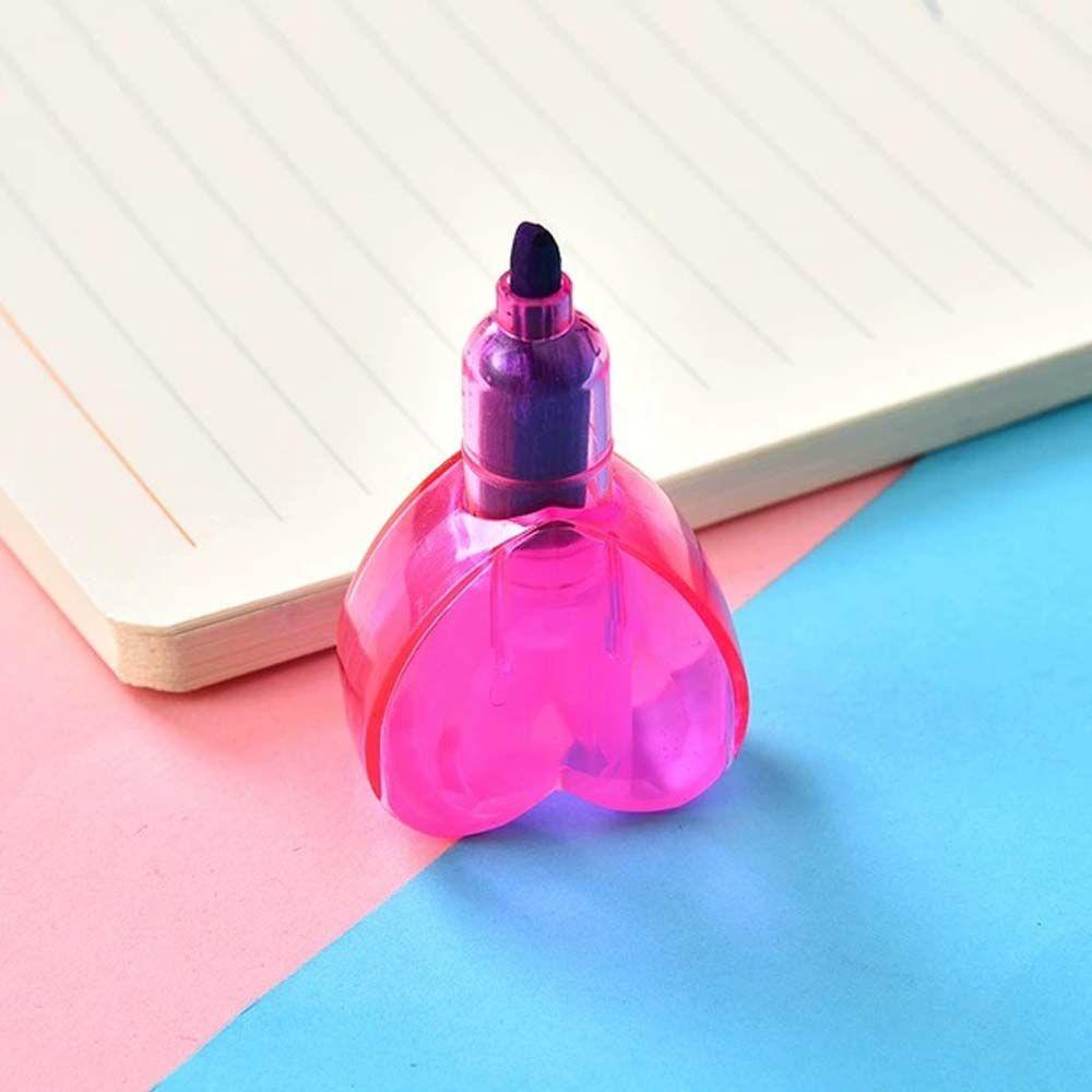 Bút Đánh Dấu Highlight 6 Màu Ngà Voi Dành Cho Trường Học / Văn Phòng