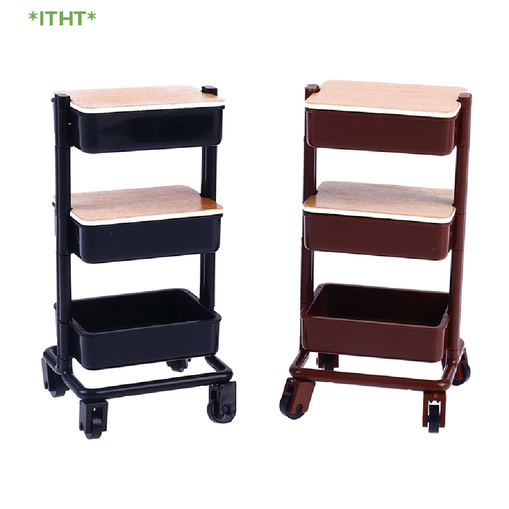 Xe Đẩy Em Bé Trang Trí Nhà Búp Bê Tỉ Lệ 1: 12 Mới