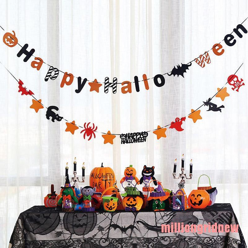 Dây băng rôn treo trang trí dịp Halloween bắt mắt