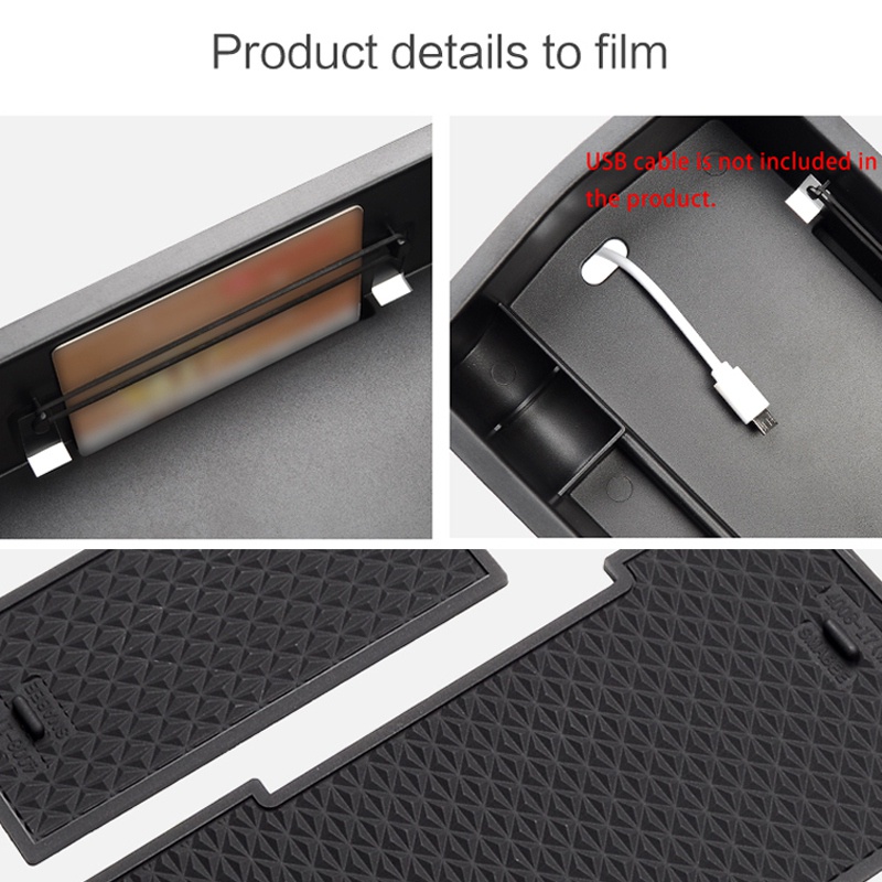 Hộp đựng đồ gắn tay vịn xe hơi Peugeot 3008 4008 5008 2017-2020 MK2 3008GT GT