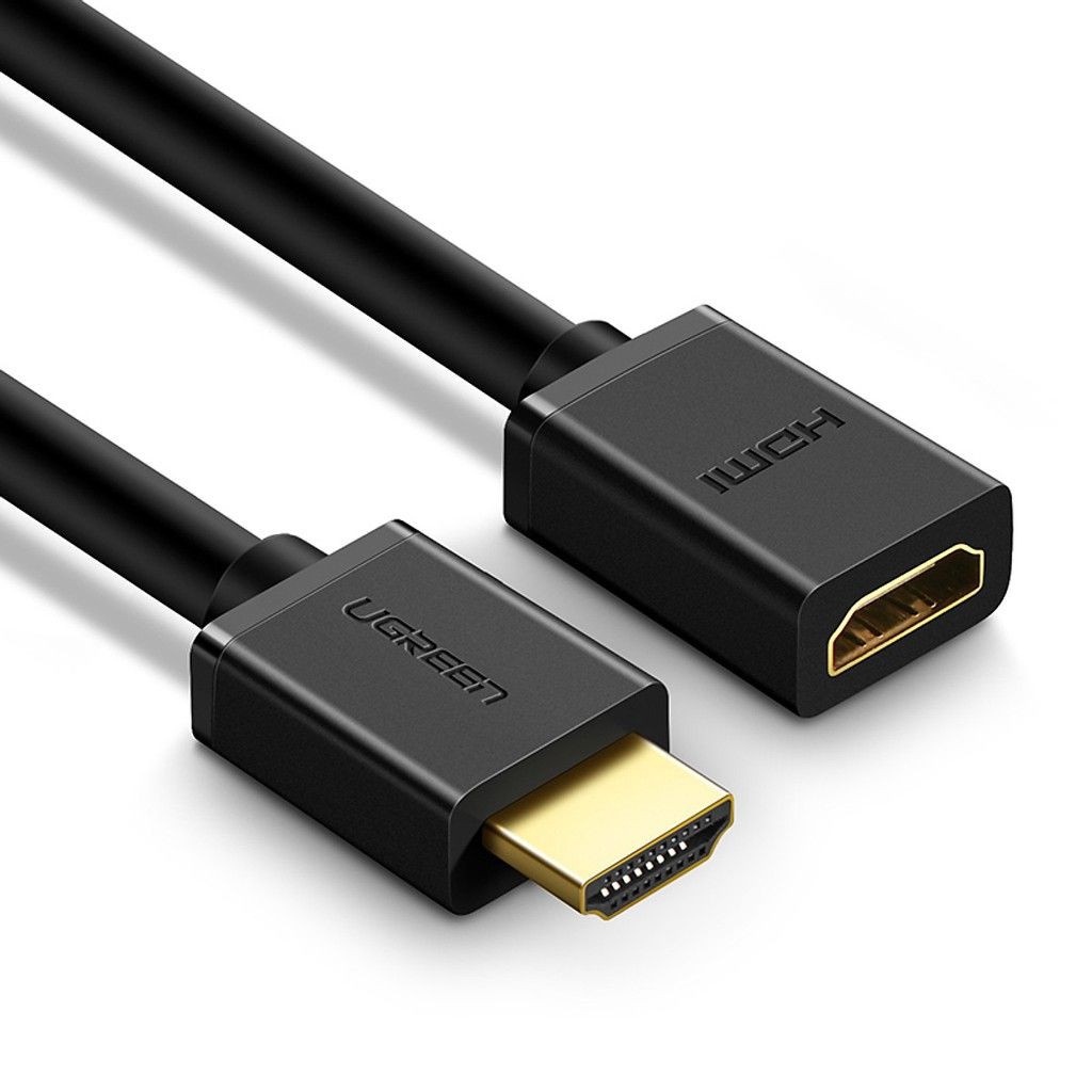 Dây nối dài HDMI UGREEN Chất lượng cao 0.5m 1m 2m  HD107 10140 10141 10142 - bảo hành chính hãng 18 tháng