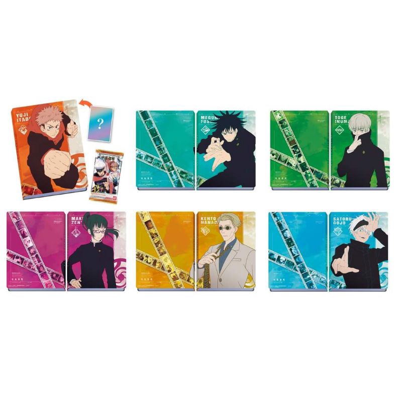 Bộ album thẻ Jujutsu Kaisen Wafer Card chính hãng