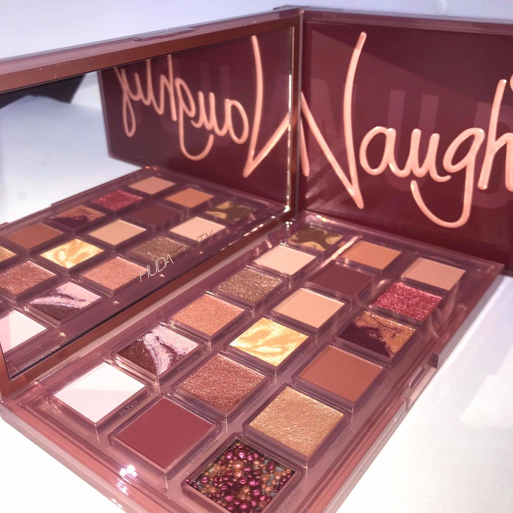 [AUTH] Phấn mắt HUDA BEAUTY Naughty Nude Eyeshadow Palette