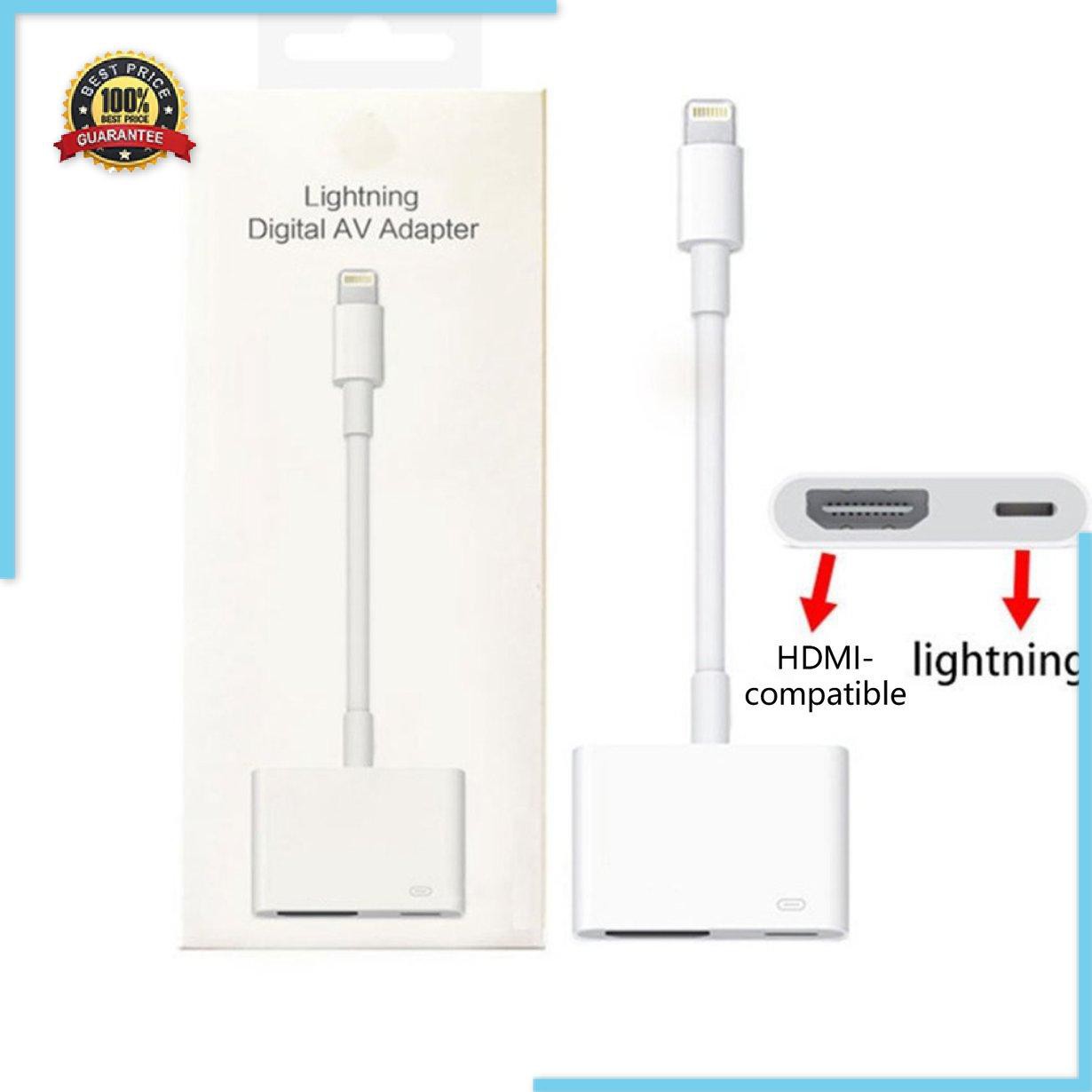 Dây Cáp Chuyển Đổi Kỹ Thuật Số Av Sang Hdmi Cho Iphone Ipad | BigBuy360 - bigbuy360.vn