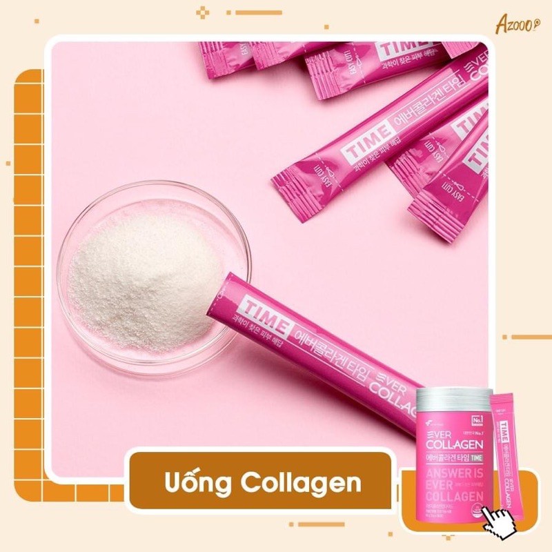 EVER COLLAGEN TIME dạng bột - Collagen số 1 Hàn Quốc [NHẬP KHẨU CHÍNH HÃNG] | BigBuy360 - bigbuy360.vn
