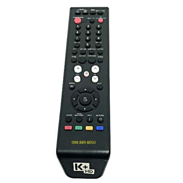 Hàng xhinhs hãng điều khiển remote ĐẦU THU K+HD SAMSUNG smt s5060