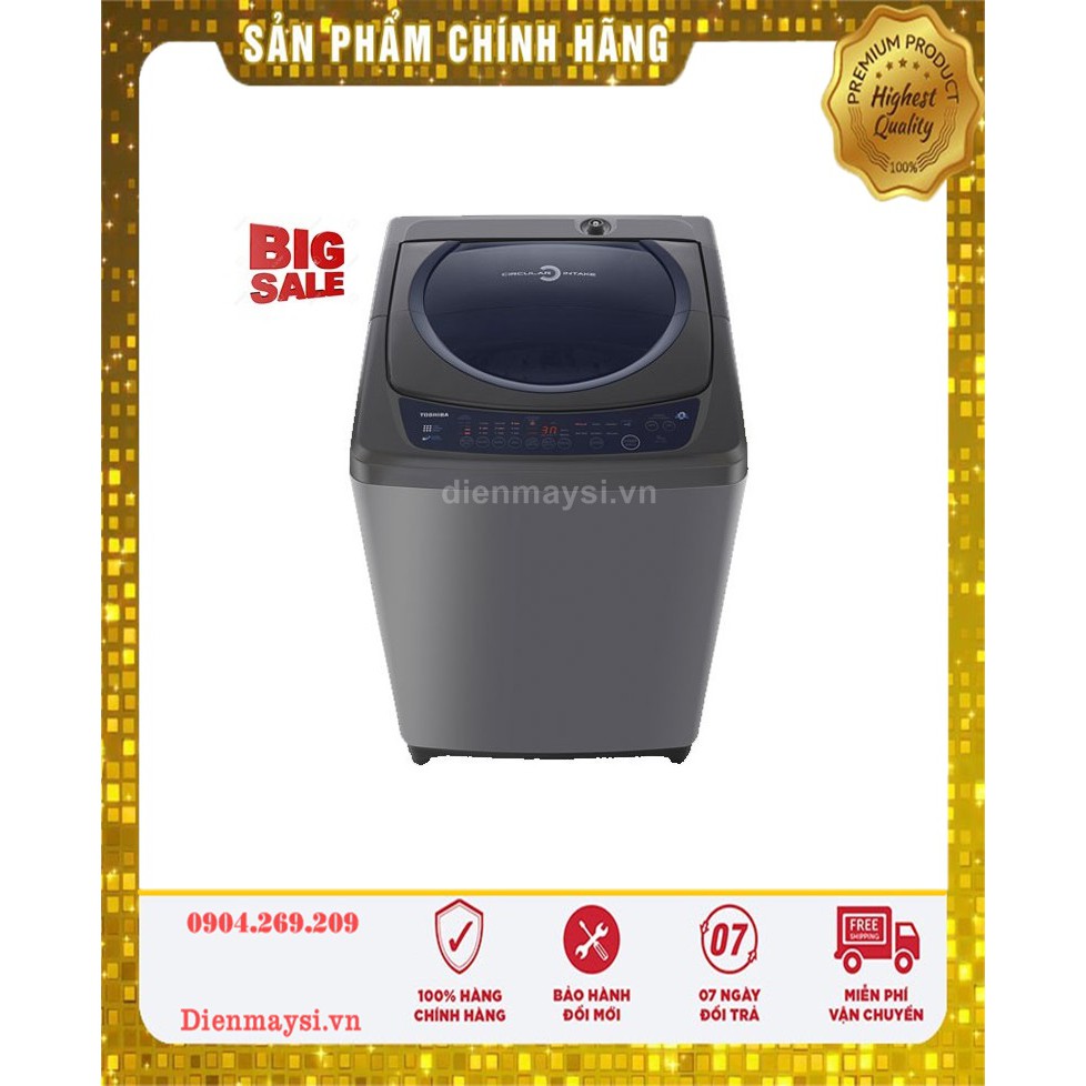 Máy giặt Toshiba 10.0 kg AW-H1100GV (SM) (Miễn phí giao tại HCM-ngoài tỉnh liên hệ shop)