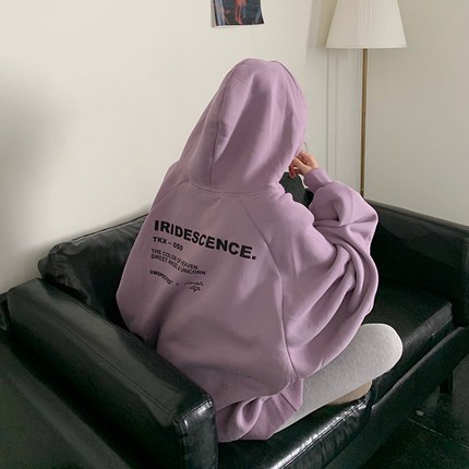 Áo hoodie nữ form rộng dài vải nỉ chất đẹp giá rẻ không xù lông hàng quảng châu BST ao thu đông unisex Ulzzang
