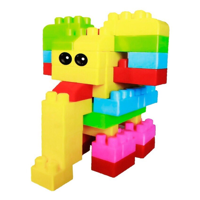 Đồ Chơi Xếp Hình Nhựa 110 Chi Tiết Hàng Antona Việt nam An Toàn Cho Bé