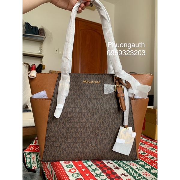 Túi tote Mk michael kors Charlotte AUTHENTIC