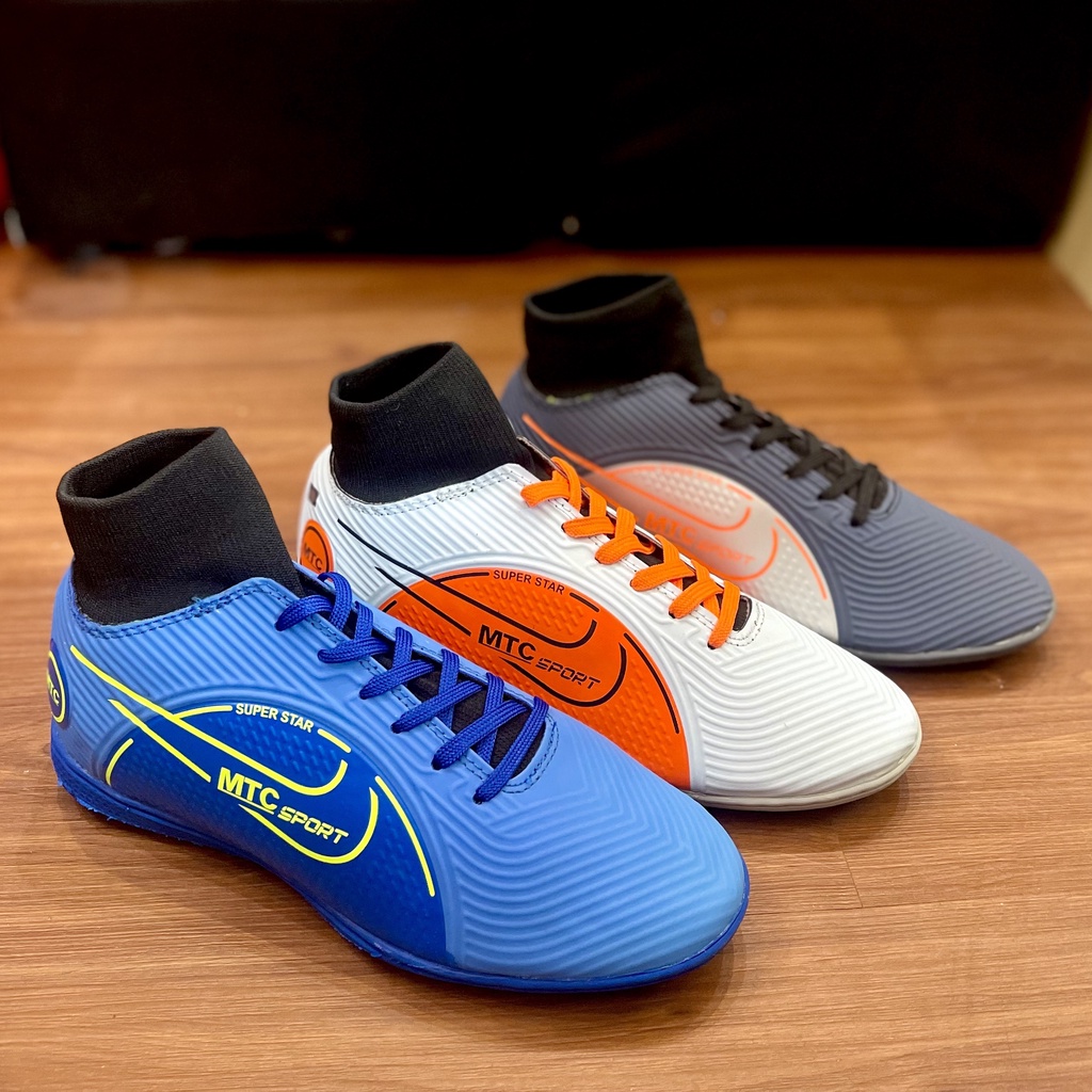 Giày đá bóng cỏ nhân tạo MTC Vapor 14 cao cổ, giày đá banh thể thao nam nhẹ mềm - 2EVSHOP