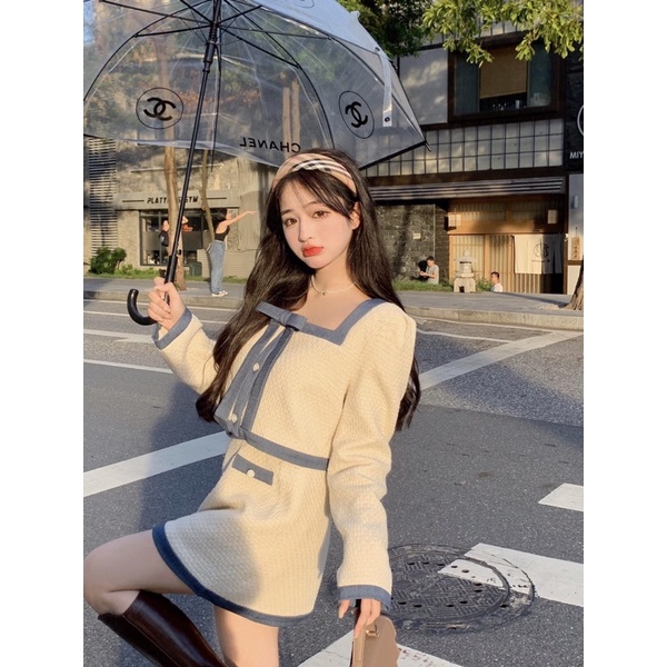 SET ÁO VÁY ULZZANG 2021