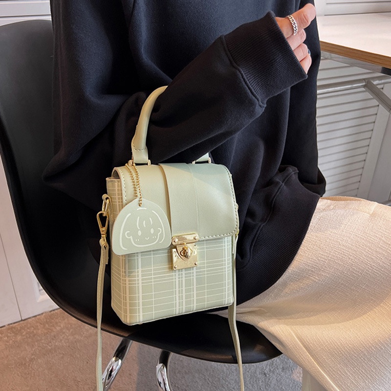 Túi đeo chéo IELGY hình vuông cỡ nhỏ cầm tay thời trang cao cấp cho nữ