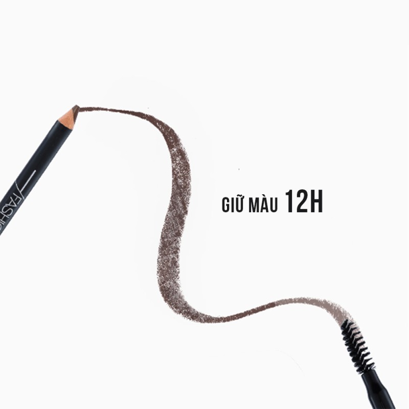 Chì Kẻ Mày 2 Đầu Với Đầu Chì Xéo Mềm Mịn 12H Maybelline New York Fashion Brow Cream Pencil 1.5g