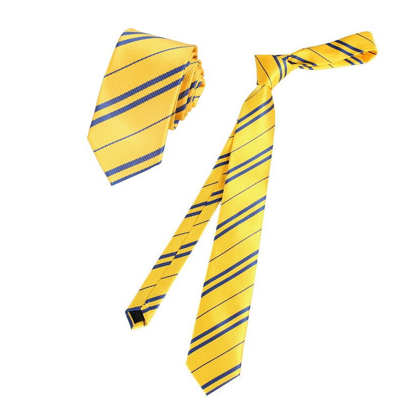 Cà vạt lụa C2103AD Harry Potter Gryffindor/ Slytherin/ Hufflepuff/ Ravenclaw dành cho người lớn và trẻ em