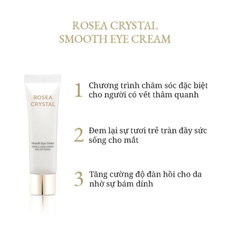 Smooth Eye Cream - Kem dưỡng ẩm, làm trắng, cải thiện nếp nhăn ở vùng da nhạy cảm
