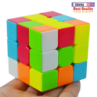 Rubik 3x3x3 MAGIC CUBE - Mặt Đỏ Cao Cấp JG3303-3