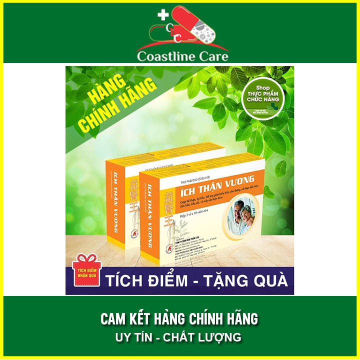 [TÍCH ĐIỂM] - Ích Thận Vương Cho Người Suy Thận, Chạy Thận (30 viên)