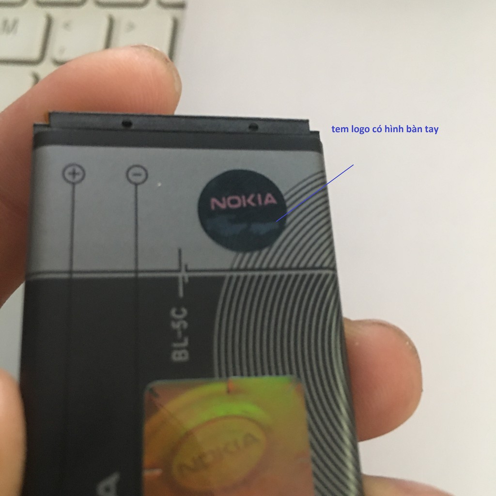 Pin  điện thoại nokia 5c hàng zin-2 ic chống phù pin-hàng chuẩn