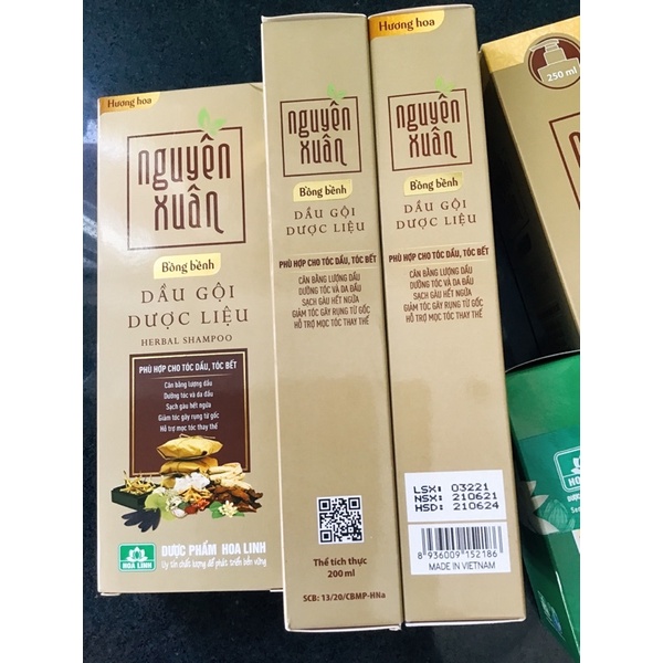 DẦU GỘI NGUYÊN XUÂN BỒNG BỀNH