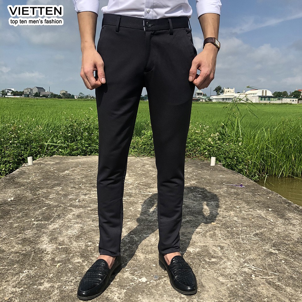 Quần âu nam thời trang cao cấp co dãn 4 chiều dáng trẻ - QA-TRE | BigBuy360 - bigbuy360.vn