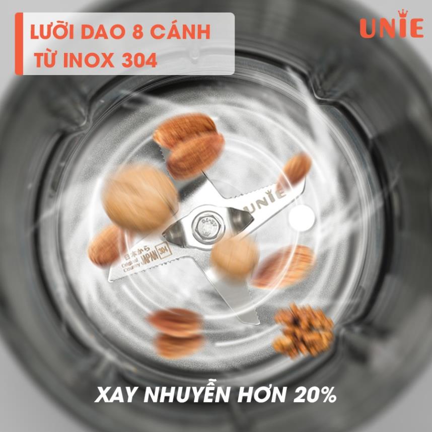Máy Xay Nấu Sữa Hạt UNIE V8S, Công suất 1800W, Dung tích 1,75L, Bảo Hành Chính Hãng 2 năm