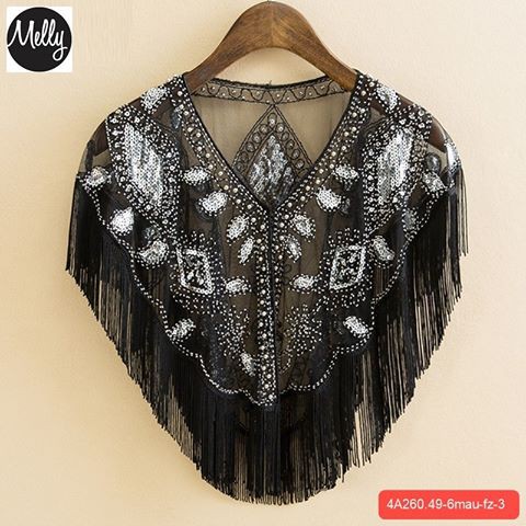 Áo Choàng Tua Rua Hàng HongKong Cao Cấp - Thời Trang Trung Niên U40, U50, U60