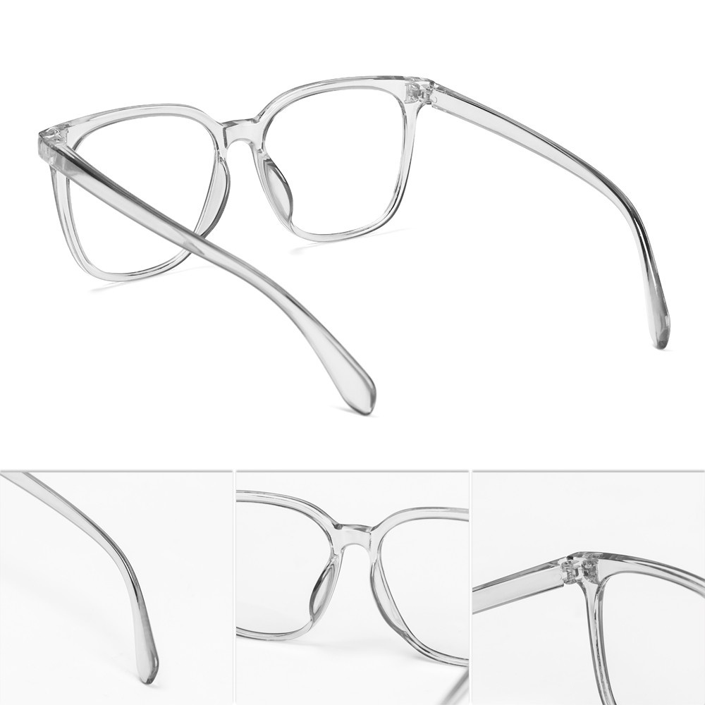 Kính Mát Gọng Phẳng Siêu Nhẹ Thời Trang Cho Nam Nữ