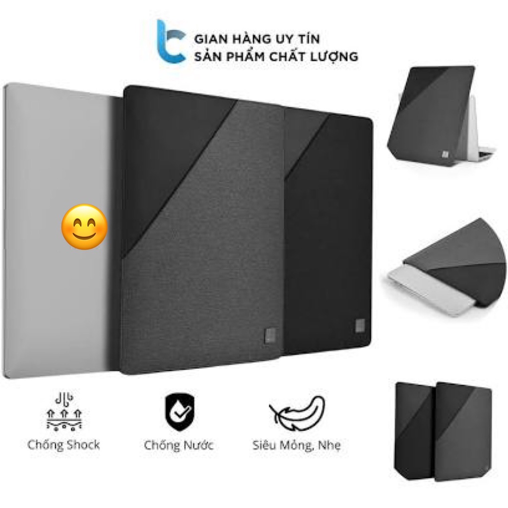 Túi bảo vệ Máy tính xách tay siêu mỏng WiWU Blade Sleeve - chống nước cho Macbook Pro 13.3 - 16 inch