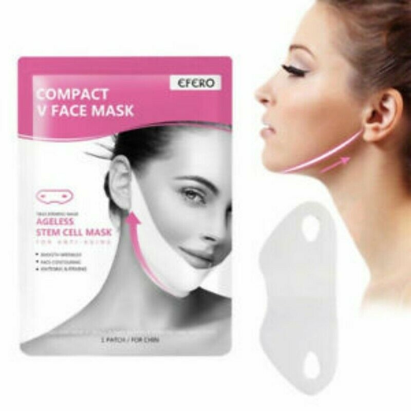 [❤ღ] V-Shape Thin Face Mask Slimming Lifting Firming Fat Burn Double Chin V-line Mask