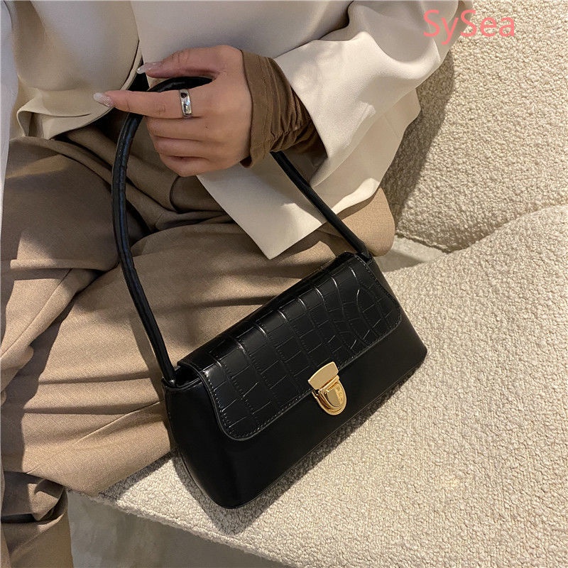 Túi Đeo Vai Họa Tiết Vân Đá Phong Cách Hàn Quốc Cho Nữ