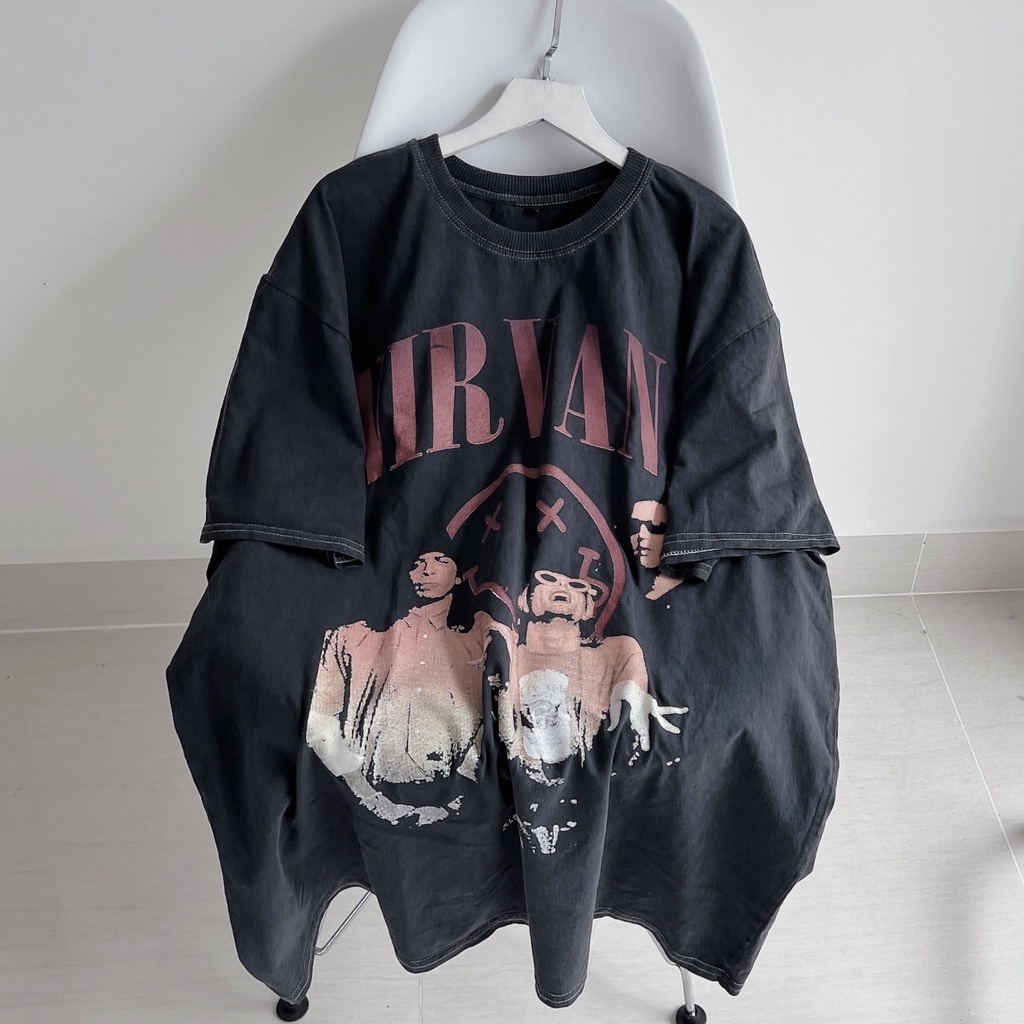 áo thun NIRVANA( ảnh thật tại shop )