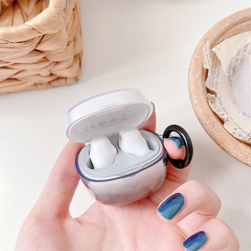 Vỏ Bảo Vệ Hộp Sạc Tai Nghe Baseus WM01 Màu Gradient &amp; Tím Trong Suốt