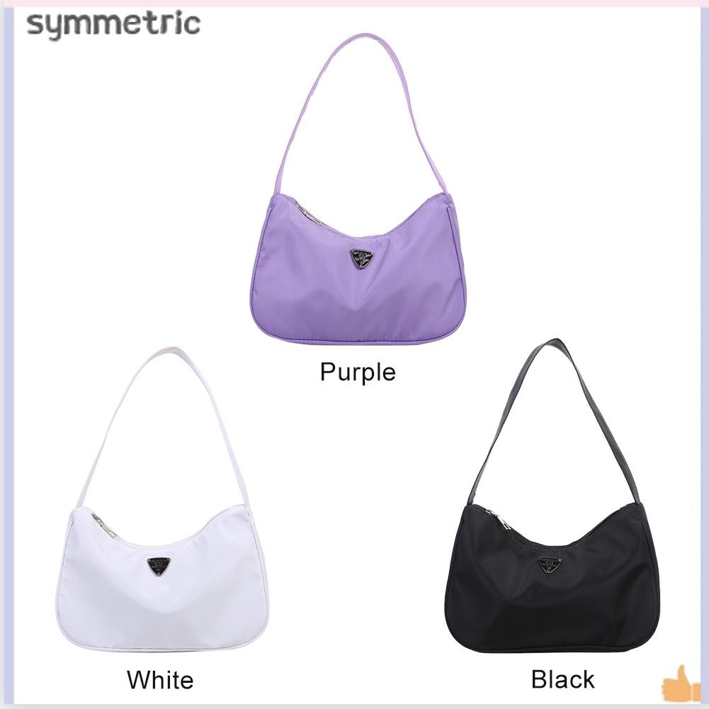 Túi xách kẹp nách bằng nylon thời trang đơn giản hàng ngày/du lịch dành cho nữ | BigBuy360 - bigbuy360.vn