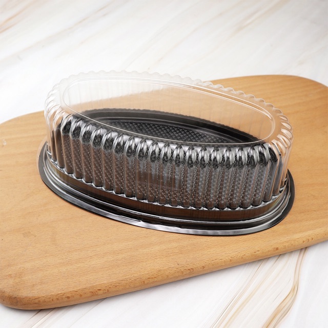 10 Hộp Đựng Bánh Hình Oval