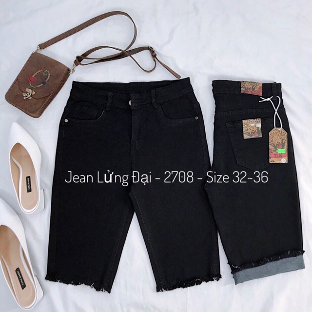 Quần jean lửng ngố 7 tấc bigsize (60 - 90kg )