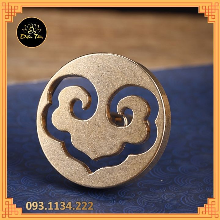 Bộ dụng cụ xông trầm hương nhiều món bằng đồng vàng nguyên chất tặng bột Nhật dẫn lửa/ khuôn tạo nụ trầm