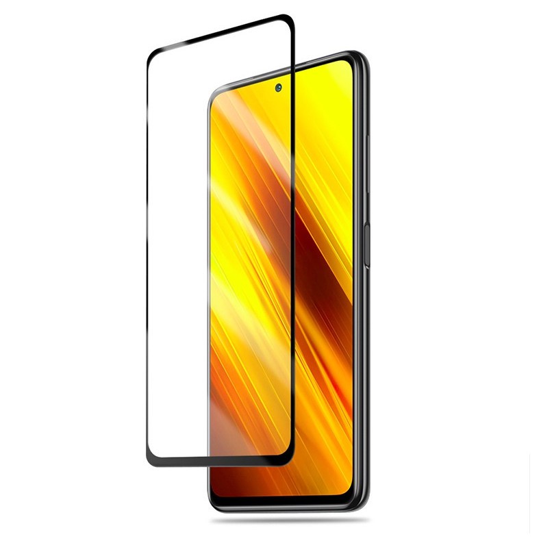 Cường Lực Nhám Chống Vân Tay AG Cao cấp Xiaomi POCO X3/ POCO X3 NFC - Full Màn - Full keo - Chống bám dấu vân tay