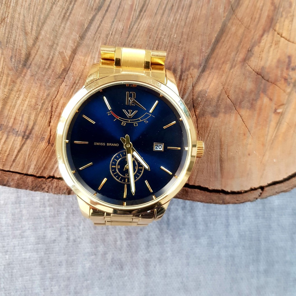 [Tặng vòng tay] Đồng hồ nam NIBOSI chính hãng NI2318.03 dây hợp kim cao cấp không gỉ