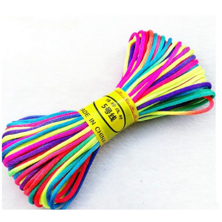 Bó 5-10met dây tim ngũ sắc đan vòng đủ size 1.5-2-2.5mm
