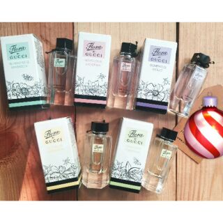 Bộ quà tặng nước hoa 5 chai Gucci Flora By Gucci The Garden 5ml