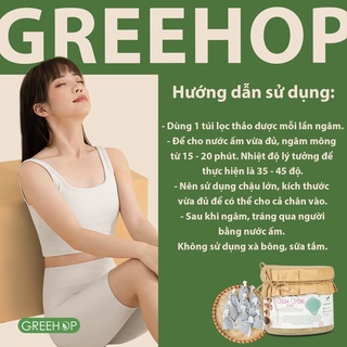 Bột ngâm mông thảo dược Greene (Handmade)